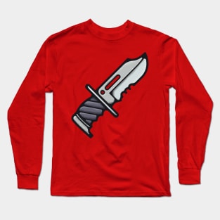 Hunt Knife Long Sleeve T-Shirt